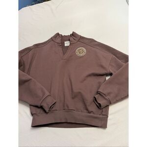 Gymshark Legacy Brown Oversized Sweatshirt Pullover Size XS